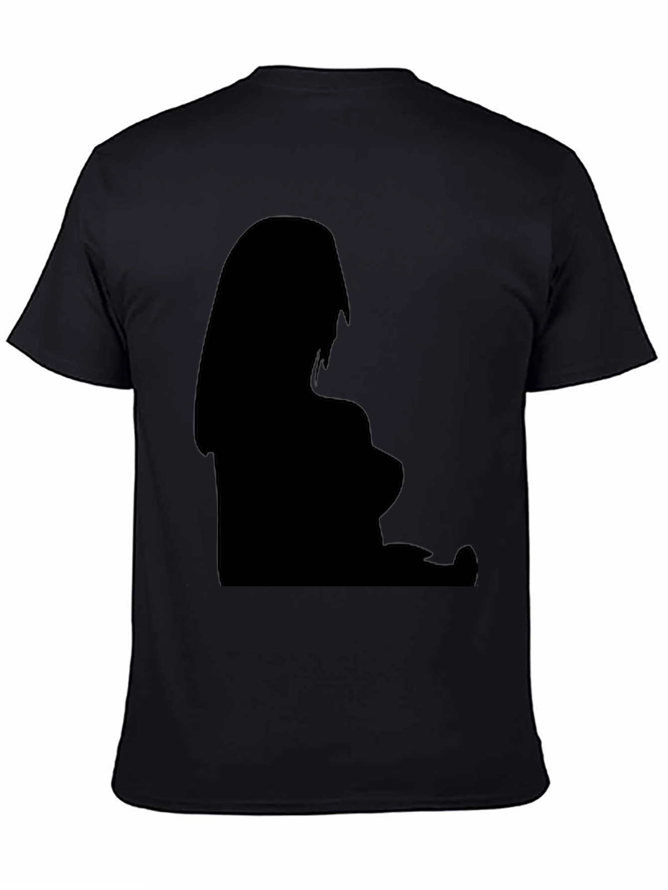 Silhouette Graphic Black T-Shirt