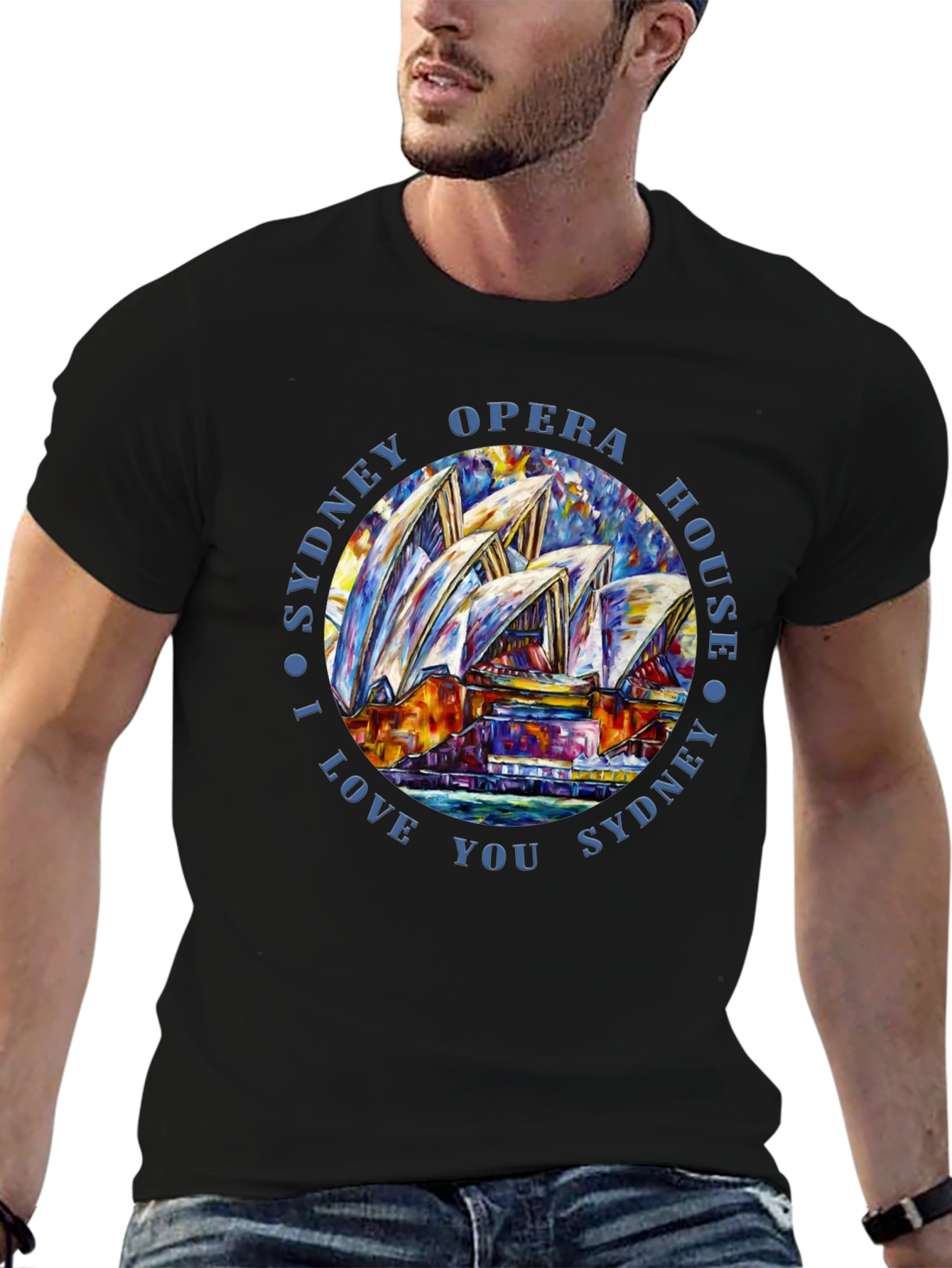 Sydney Opera House Graphic Tee - I Love Sydney