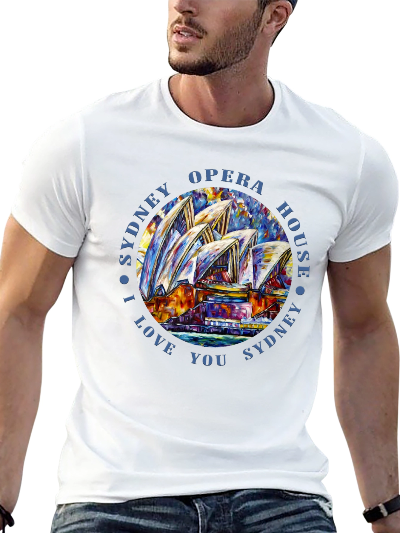 Sydney Opera House Graphic Tee - I Love Sydney