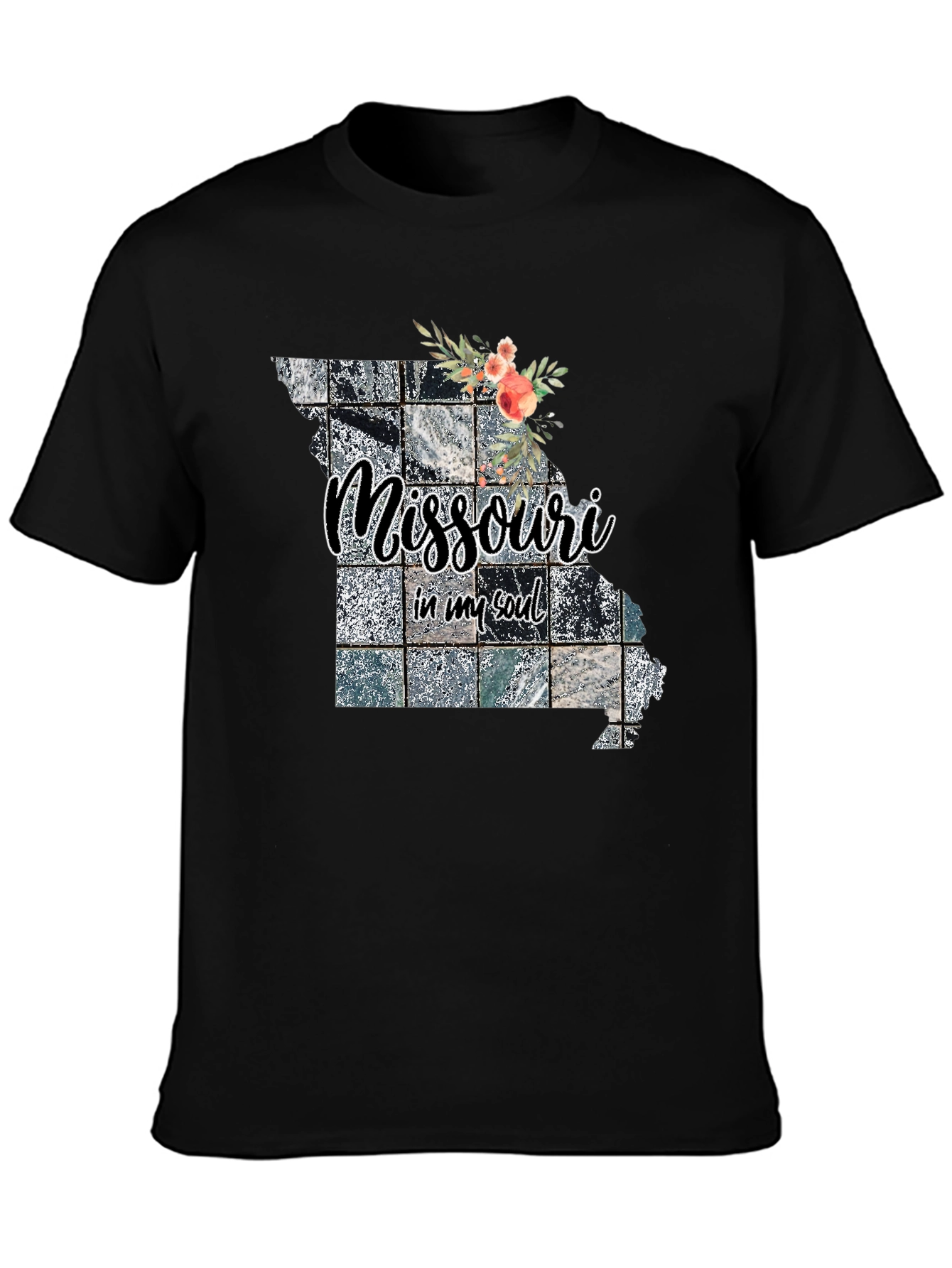 Missouri in My Soul Black T-Shirt
