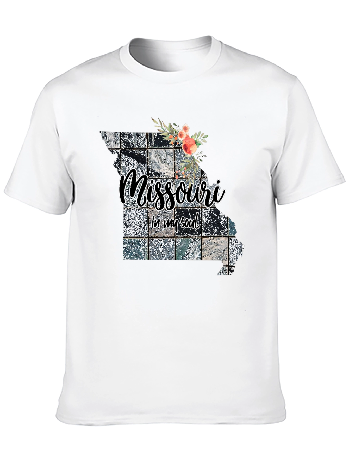 Missouri in My Soul Black T-Shirt
