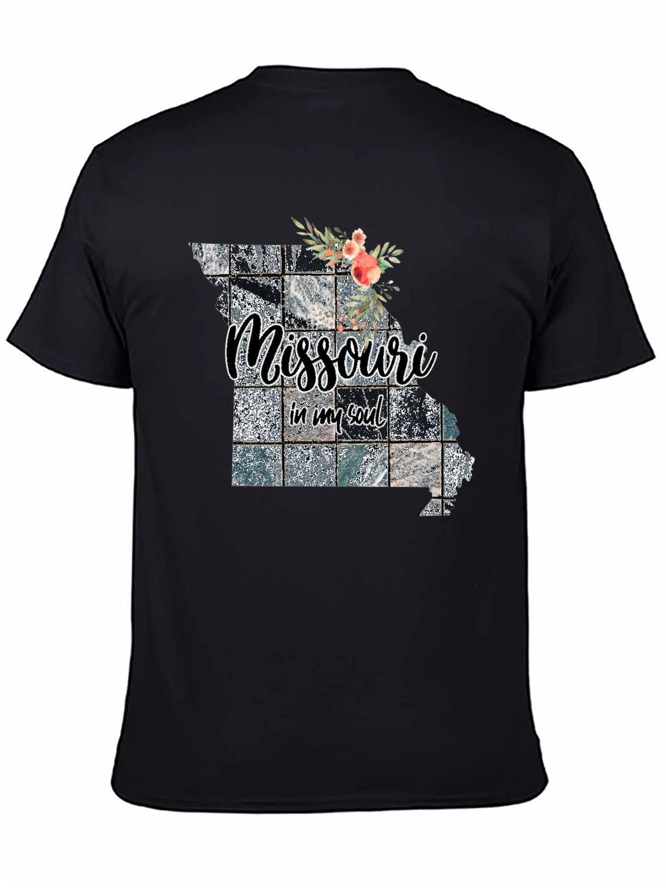 Missouri in My Soul Black T-Shirt