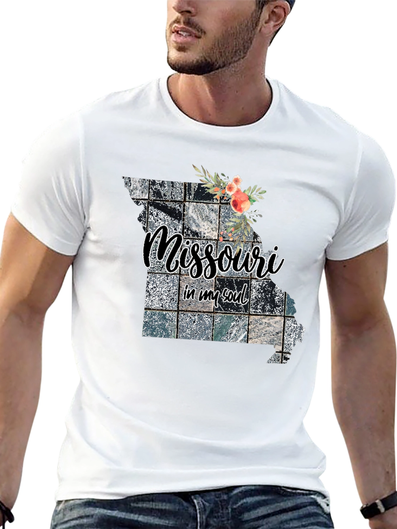 Missouri in My Soul Black T-Shirt