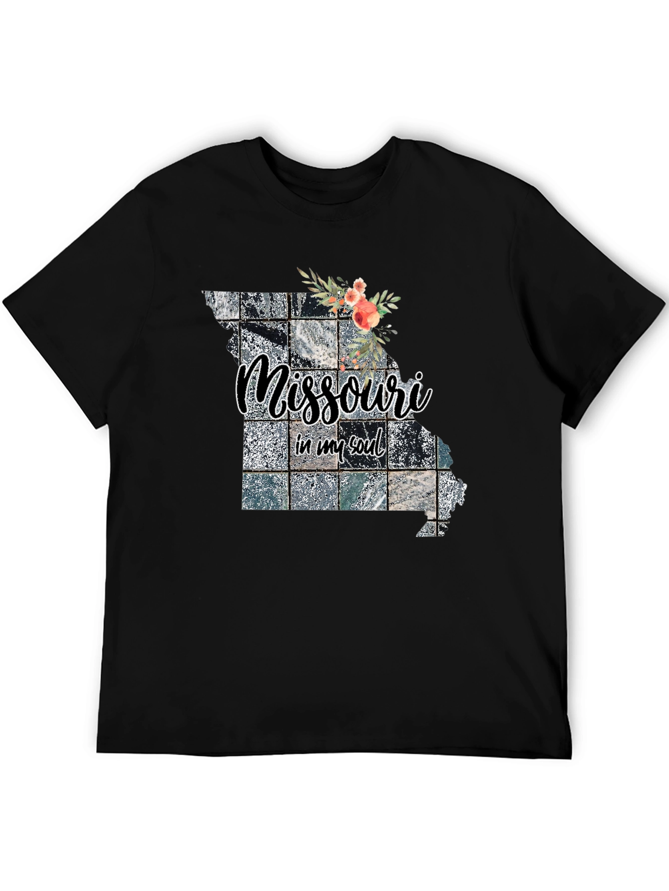 Missouri in My Soul Black T-Shirt