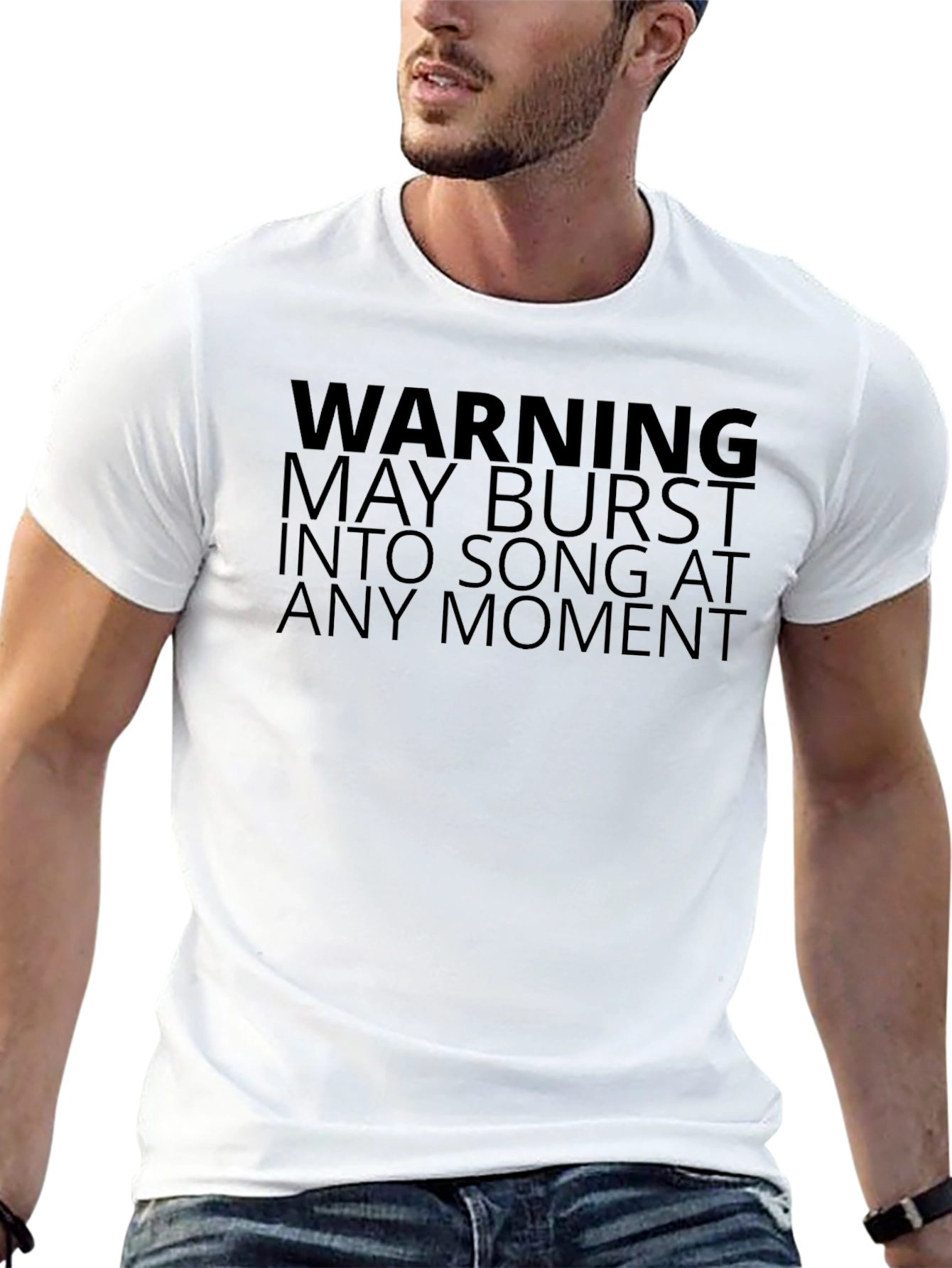 Warning: May Burst Into Song T-Shirt