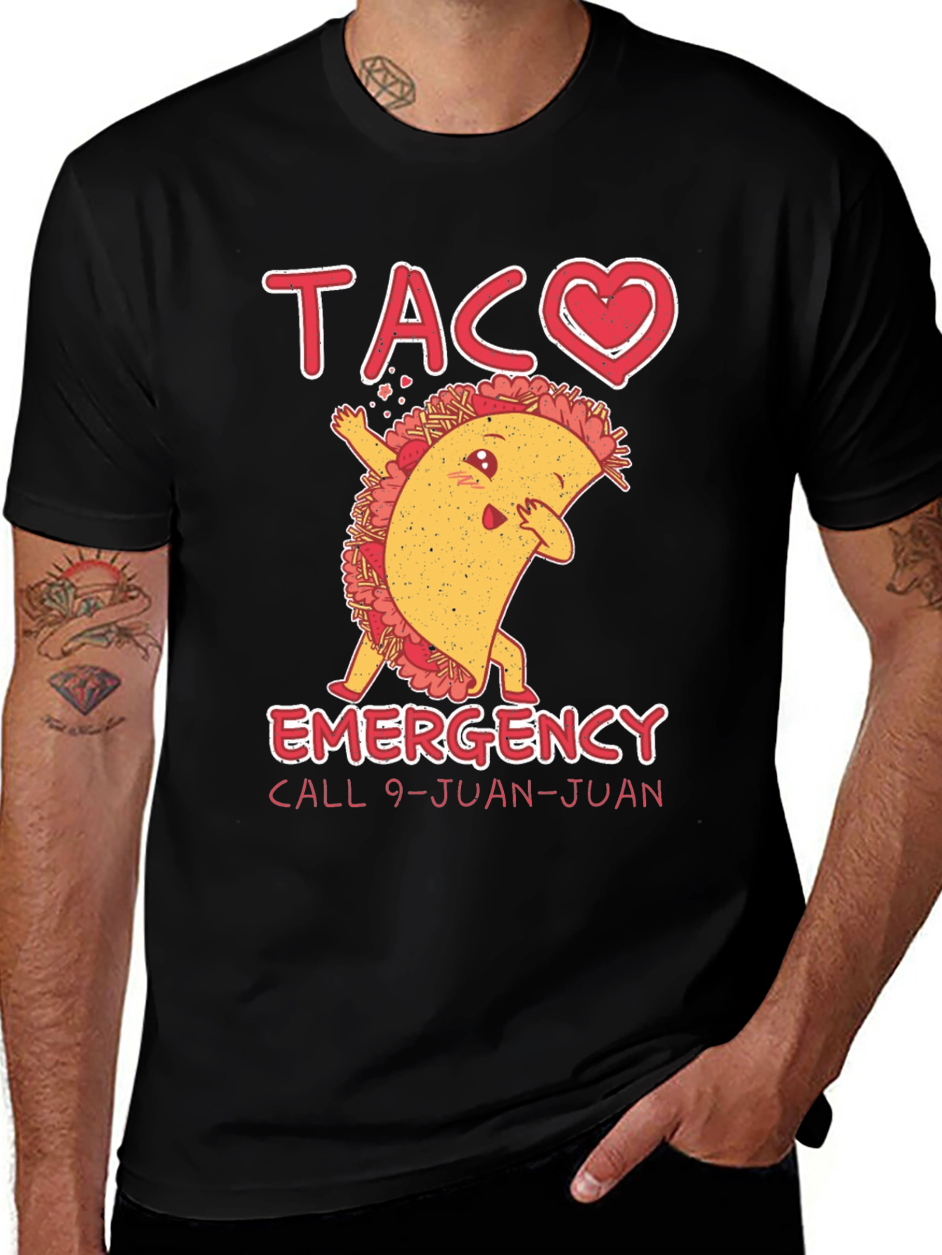 Taco Emergency T-Shirt Funny 9-Juan-Juan