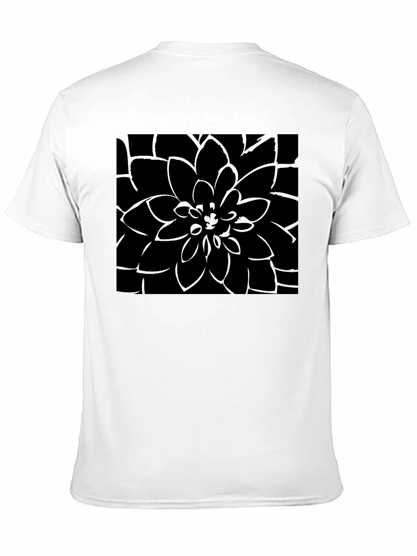 Black Floral T-Shirt - Stylish Mens Casual Tee