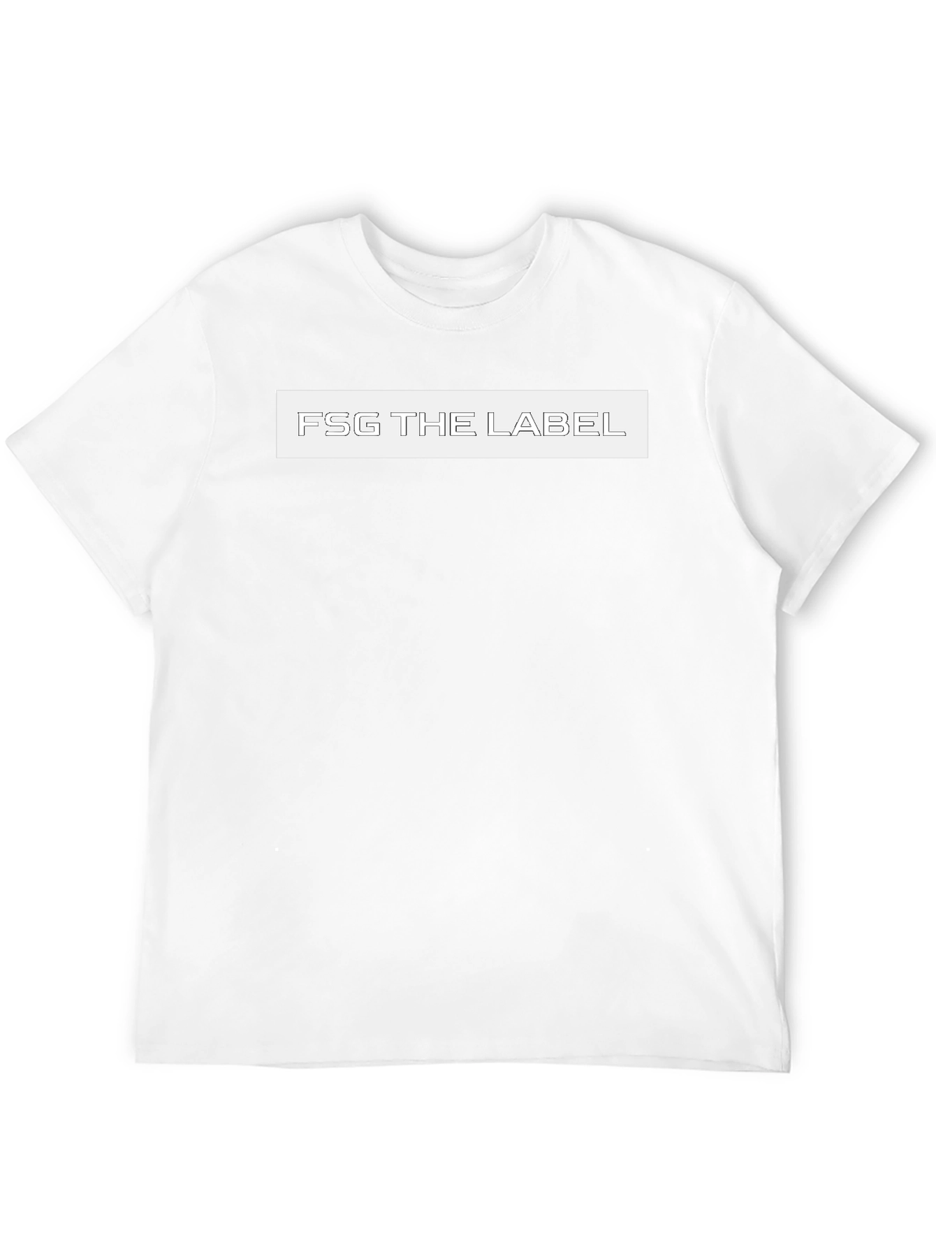 FSG The Label Black Tee - Modern Fit