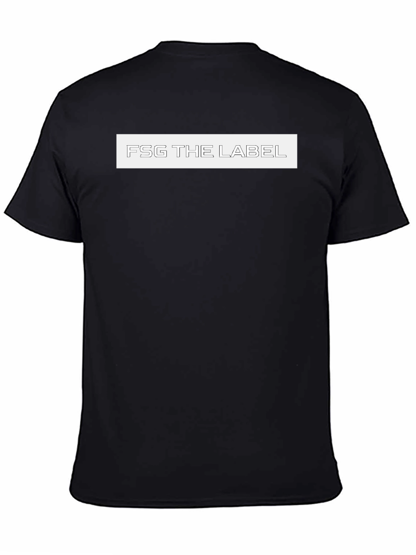 FSG The Label Black Tee - Modern Fit