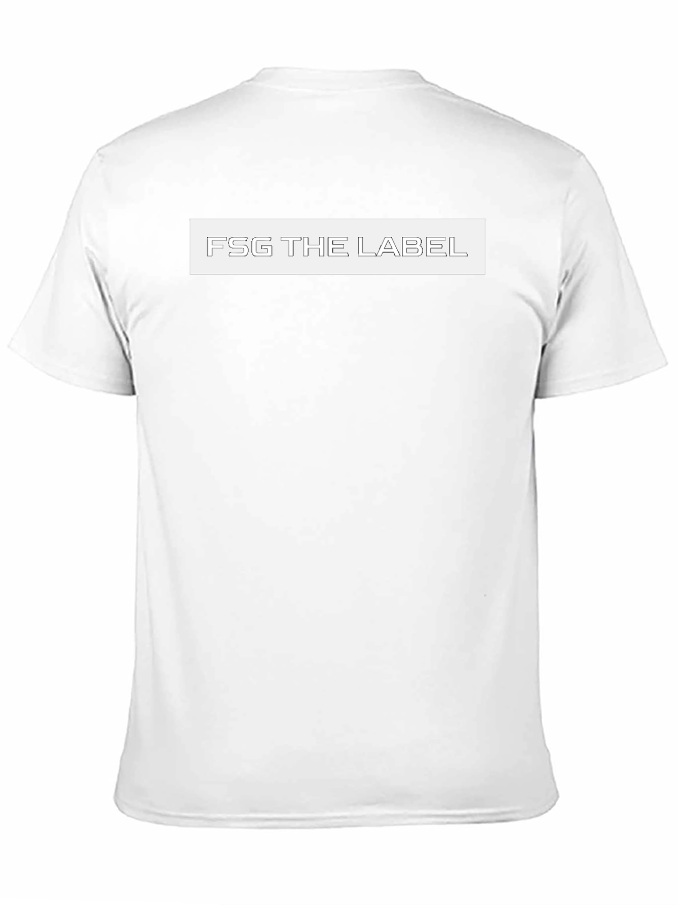 FSG The Label Black Tee - Modern Fit