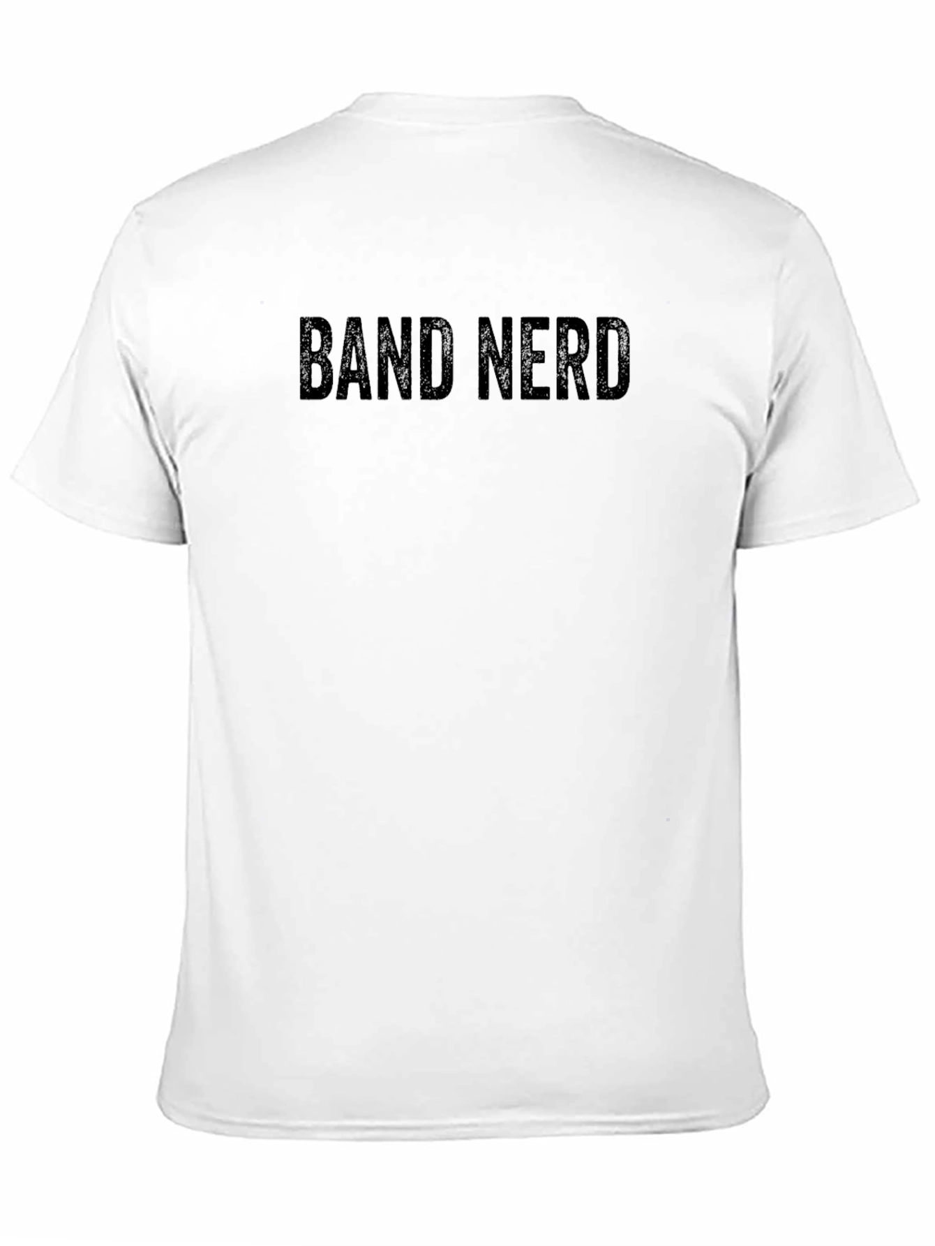 Band Nerd T-Shirt - Black Crew Neck Tee