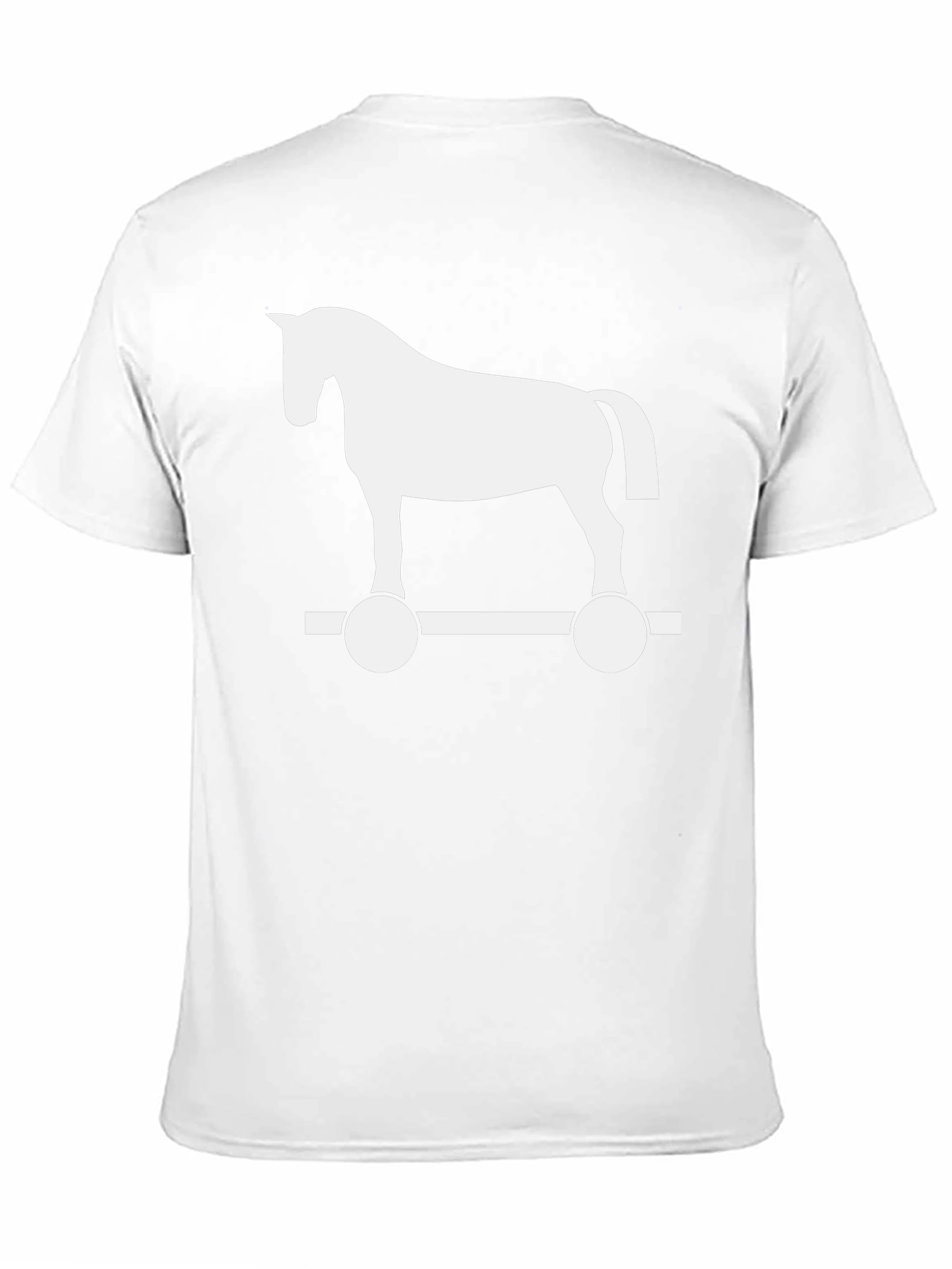 Trojan Horse Graphic T-Shirt - Classic Design