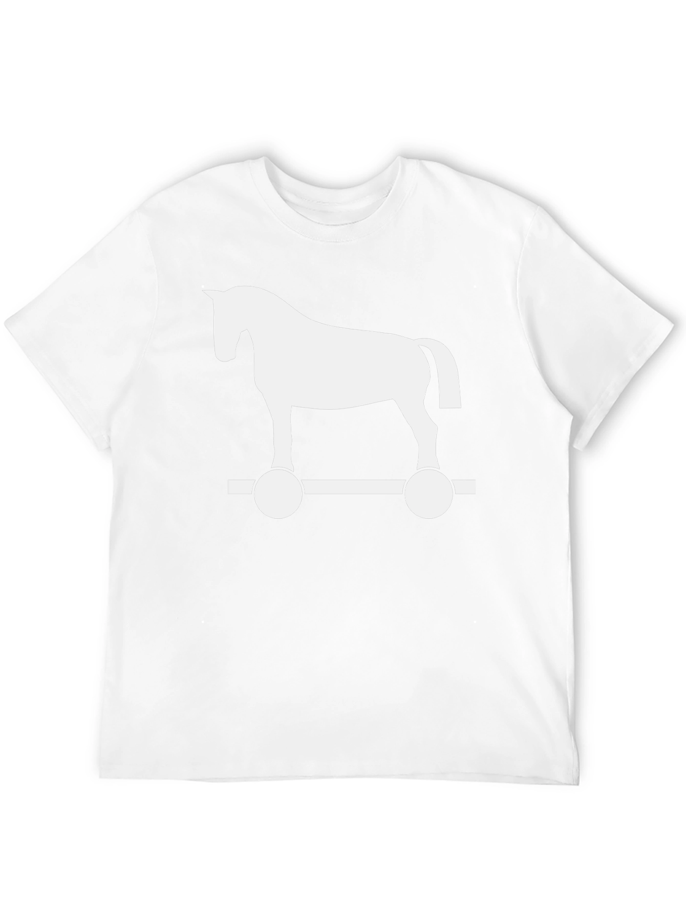 Trojan Horse Graphic T-Shirt - Classic Design