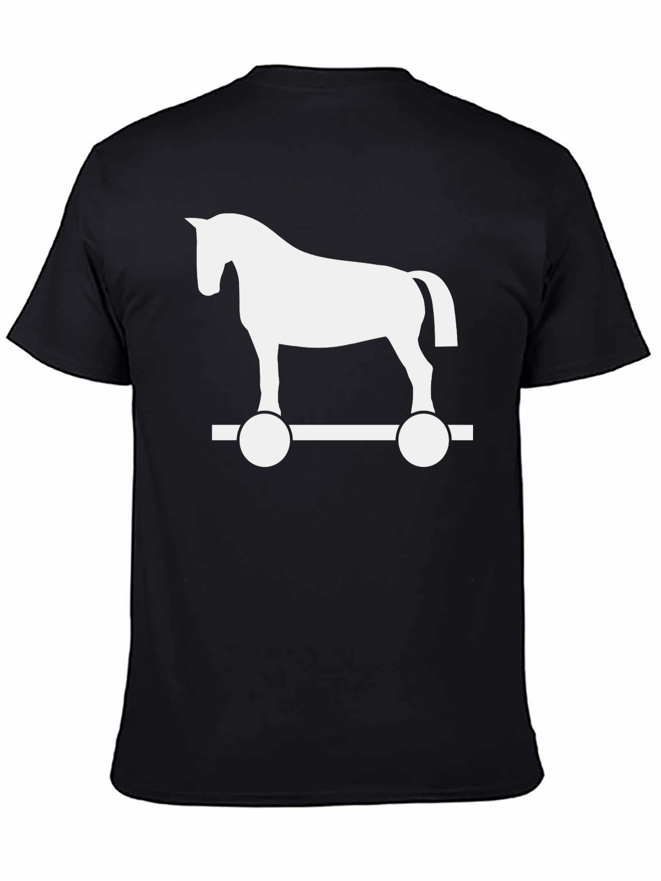 Trojan Horse Graphic T-Shirt - Classic Design