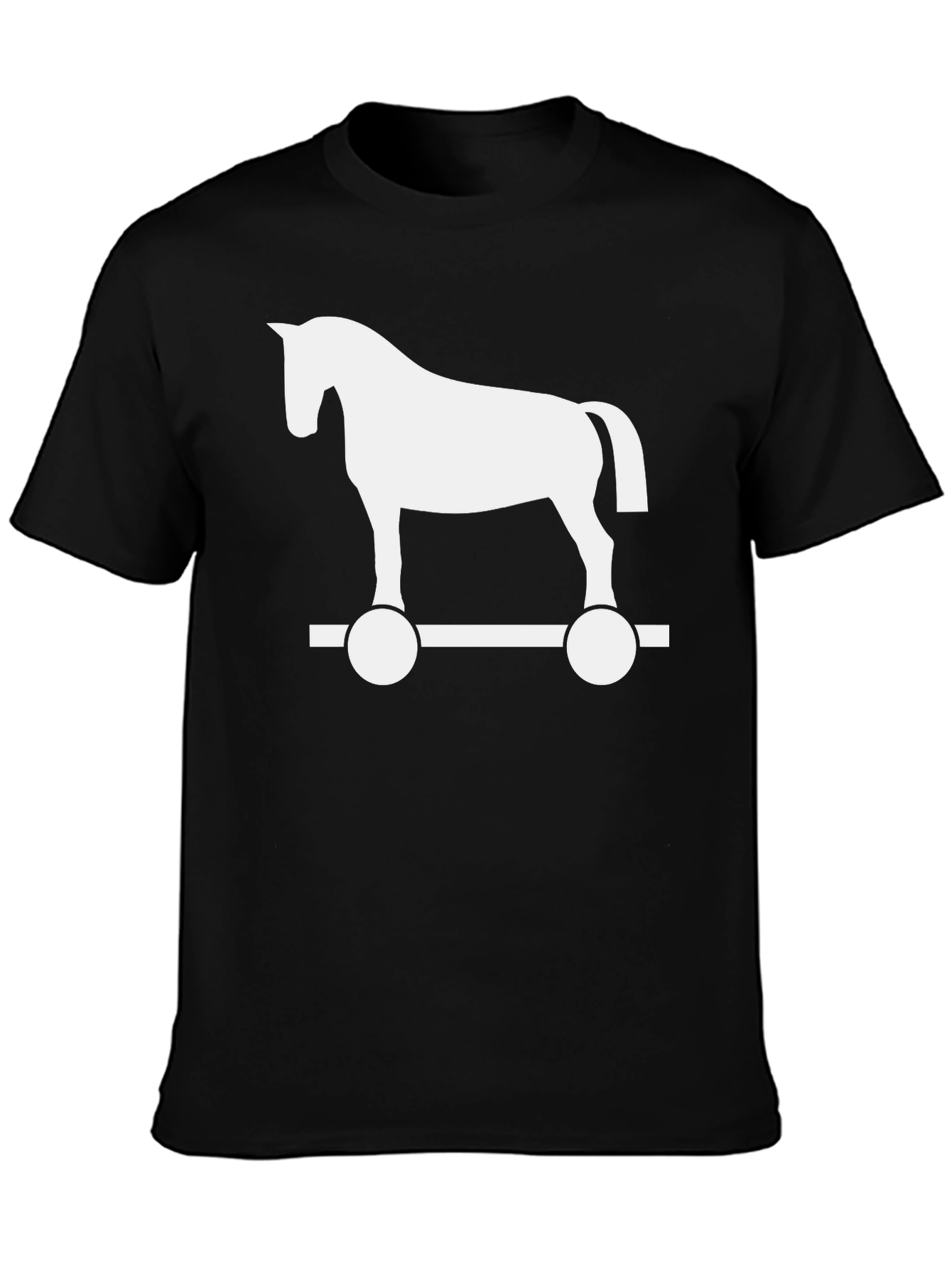 Trojan Horse Graphic T-Shirt - Classic Design
