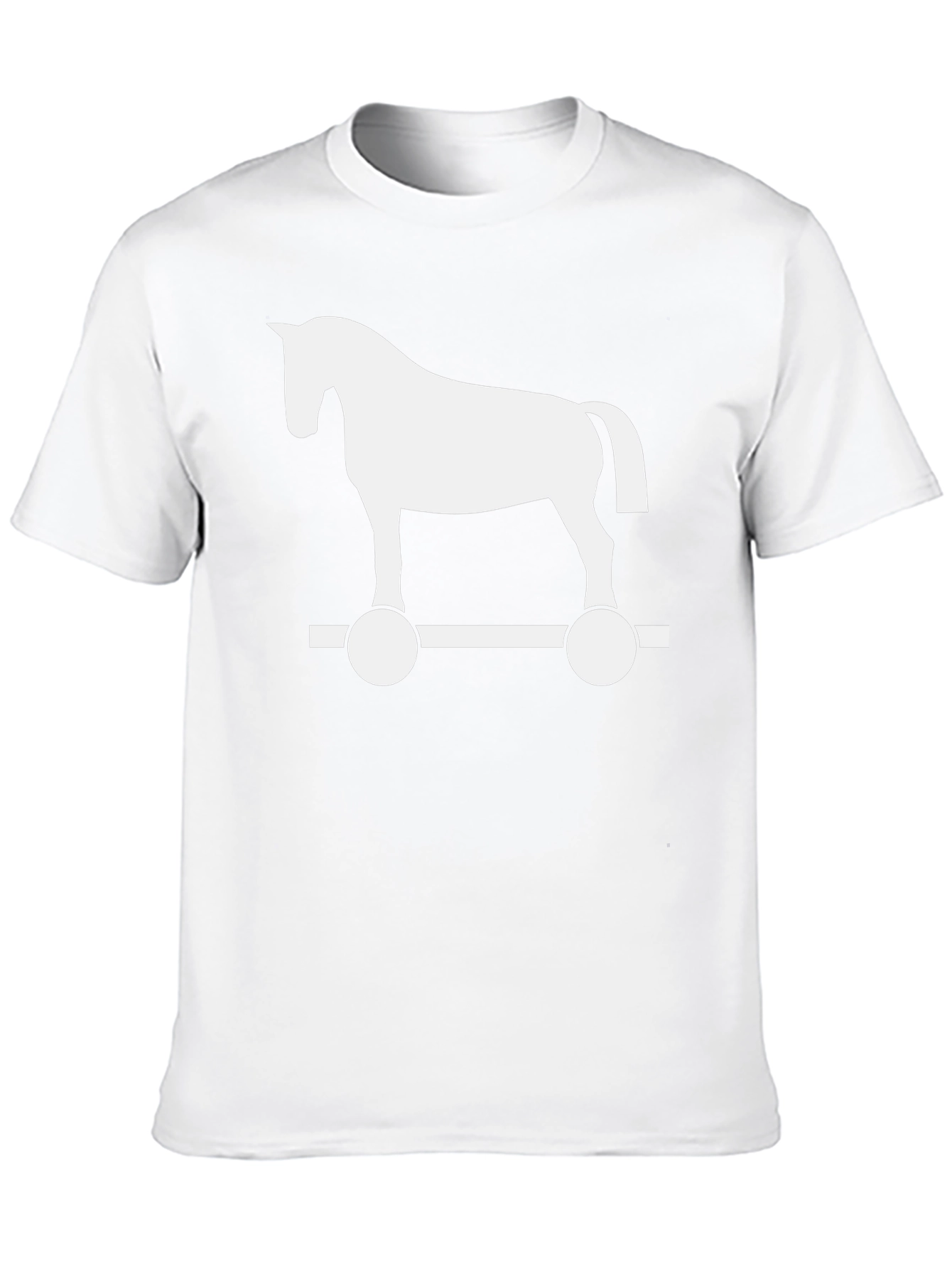 Trojan Horse Graphic T-Shirt - Classic Design