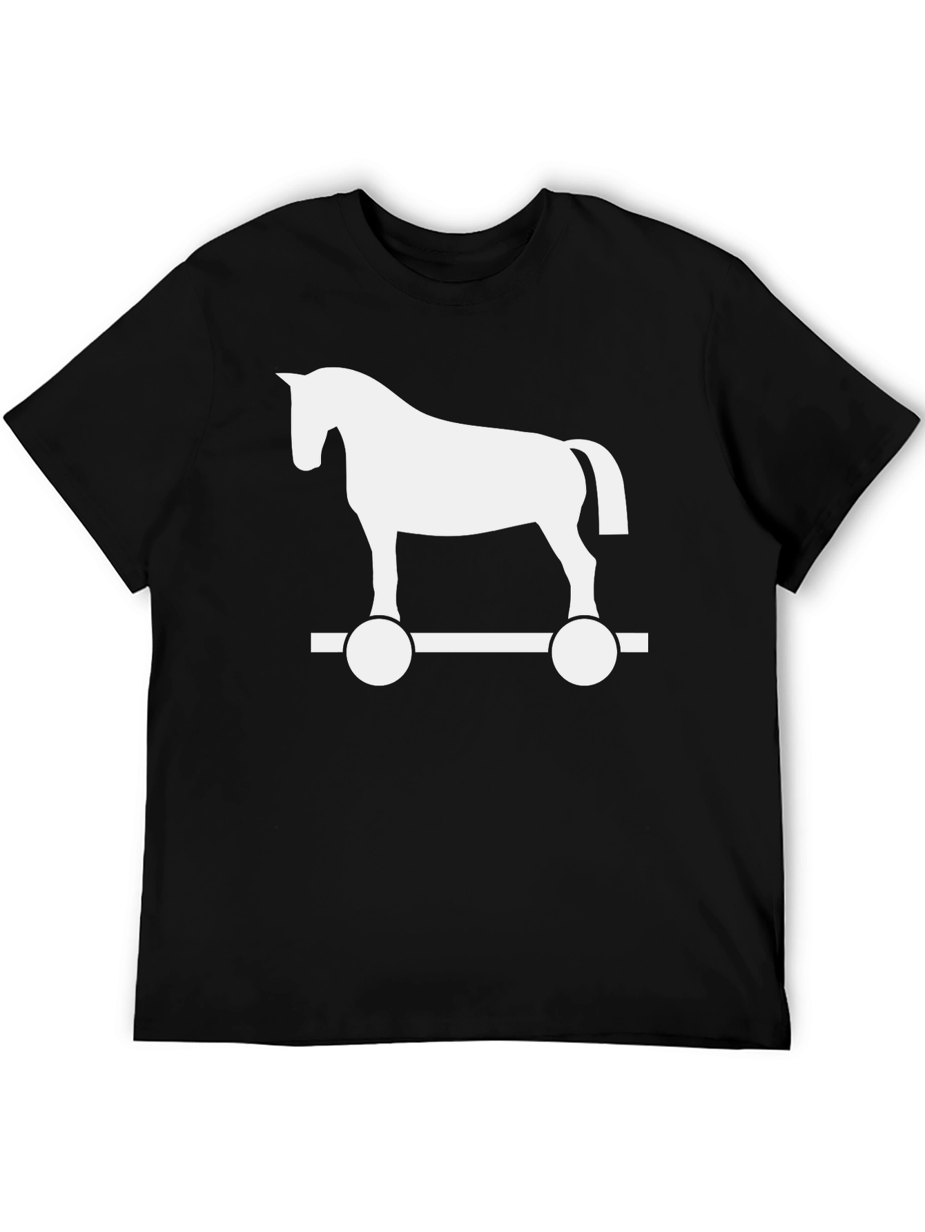 Trojan Horse Graphic T-Shirt - Classic Design