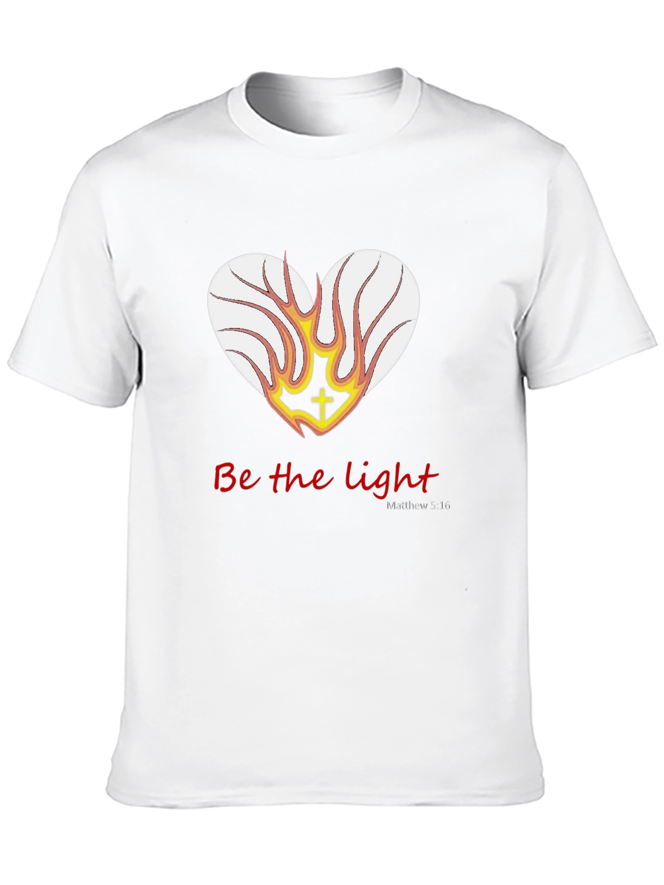 Be the Light T-Shirt - Christian Faith Tee