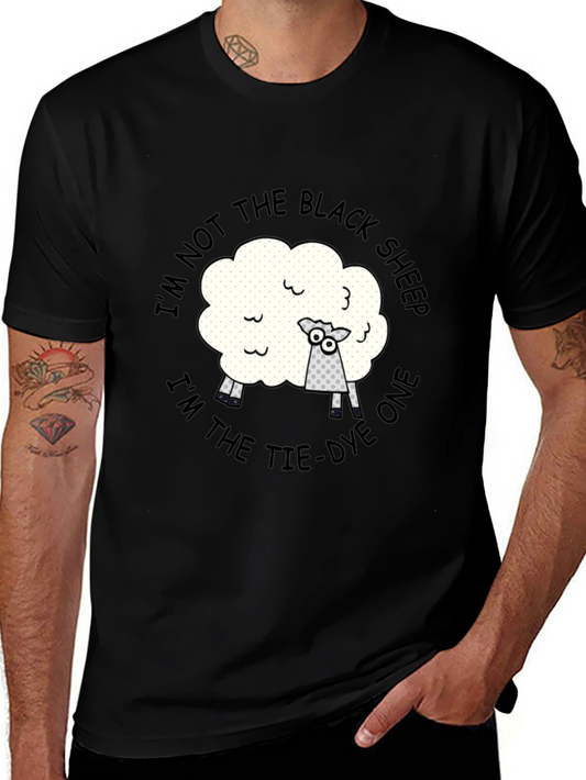 Im Not the Black Sheep Tie Dye One Funny Graphic T-Shirt