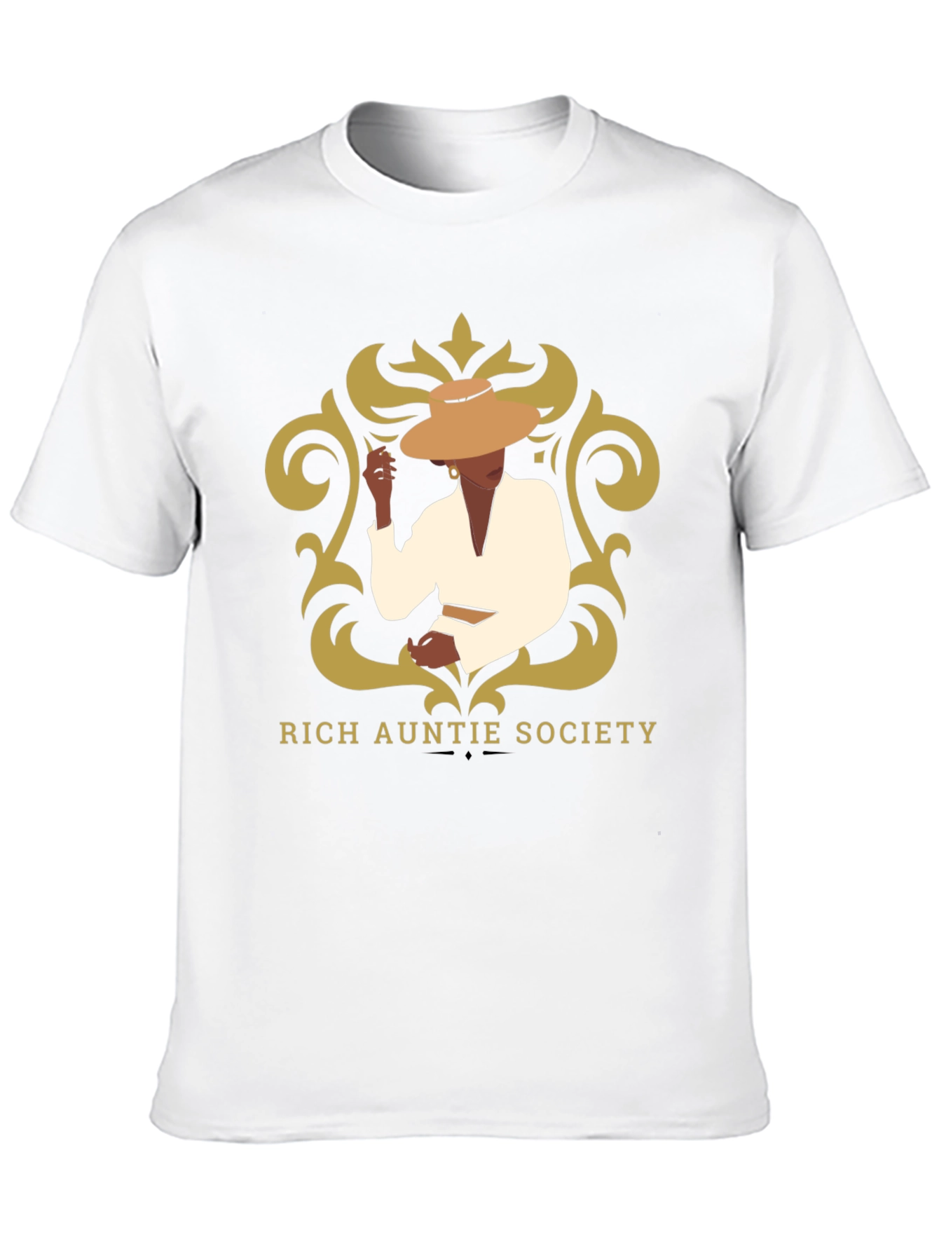 Rich Auntie Society Graphic Tee - Black