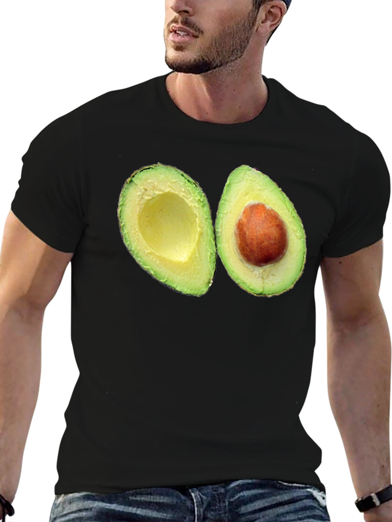 Avocado Lover Tee - Trendy Fruit Graphic T-Shirt