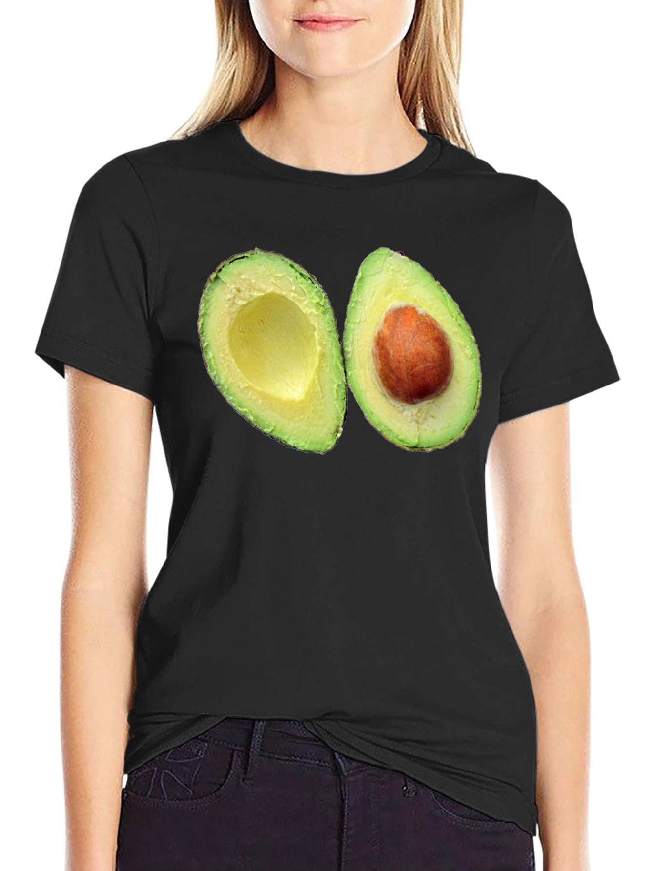 Avocado Lover Tee - Trendy Fruit Graphic T-Shirt