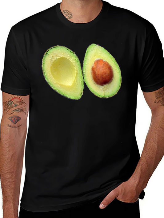 Avocado Lover Tee - Trendy Fruit Graphic T-Shirt