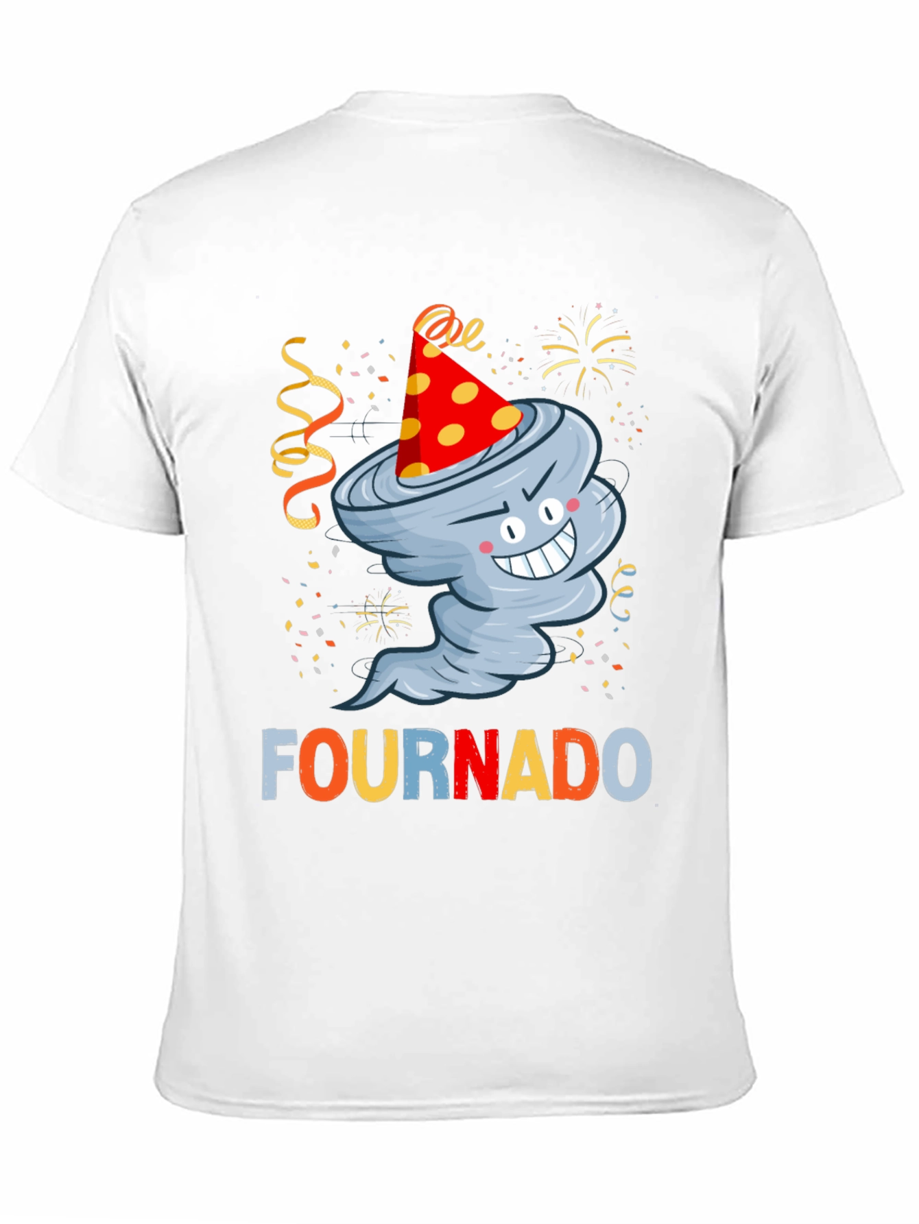 Fournado 4th Birthday Tornado T-Shirt