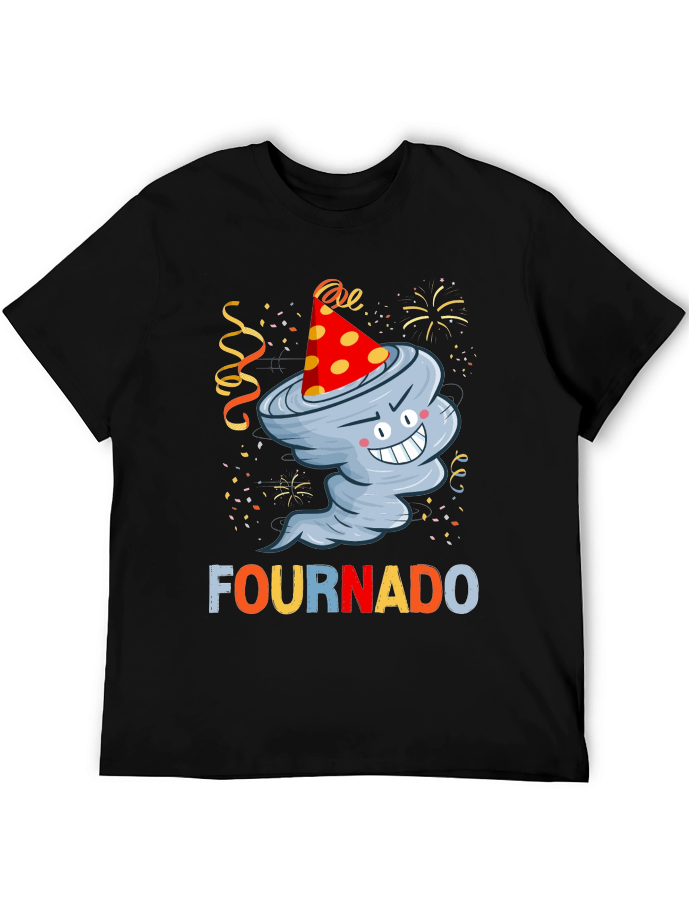 Fournado 4th Birthday Tornado T-Shirt