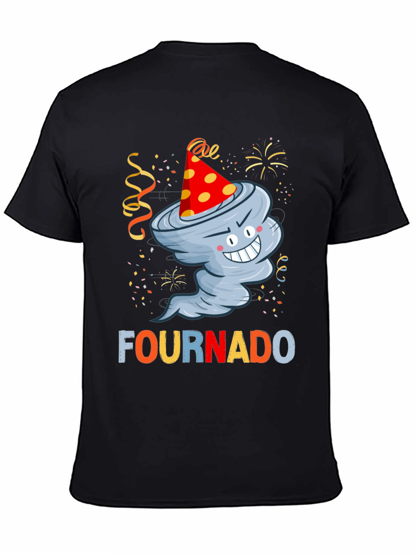 Fournado 4th Birthday Tornado T-Shirt
