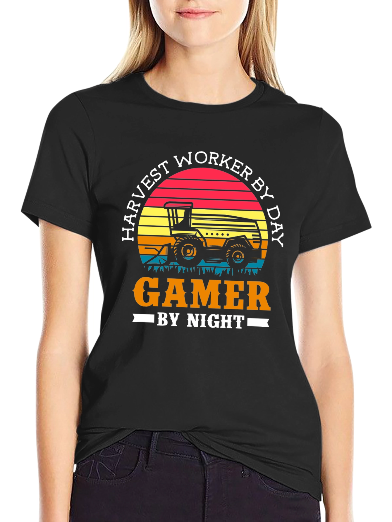 Harvest Worker Gamer T-Shirt