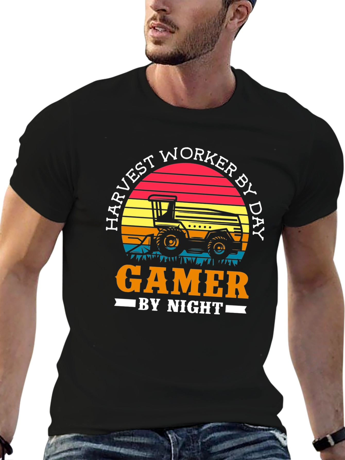 Harvest Worker Gamer T-Shirt