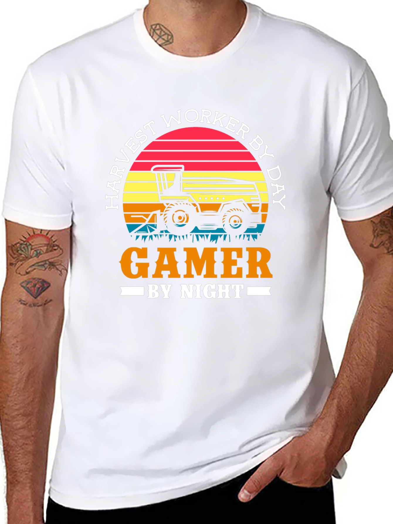Harvest Worker Gamer T-Shirt