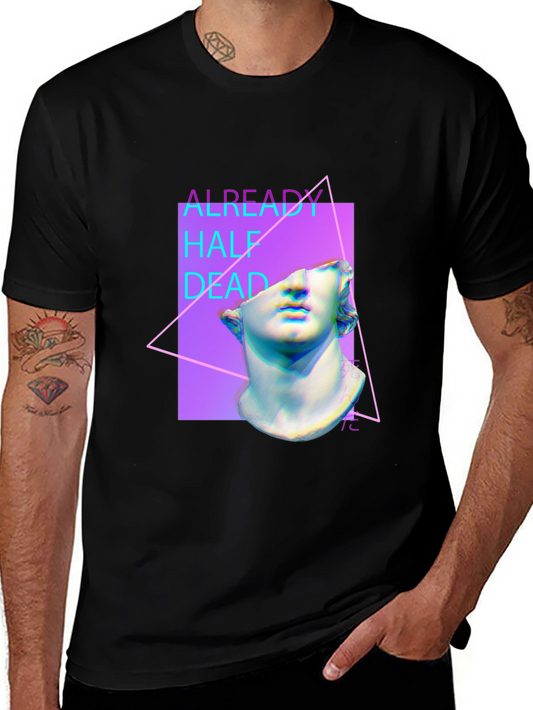 Already Half Dead Graphic T-Shirt - Black