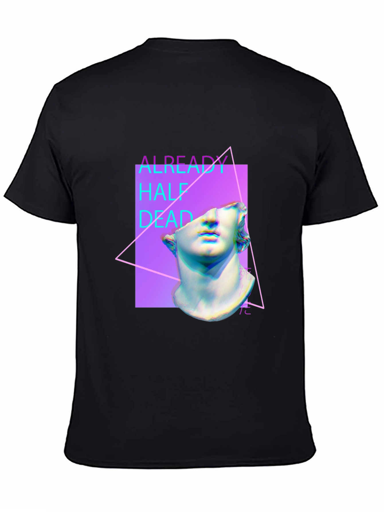 Already Half Dead Graphic T-Shirt - Black