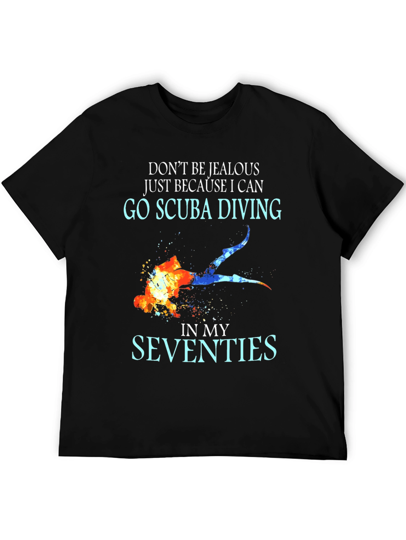 Scuba Diving Seventies T-Shirt
