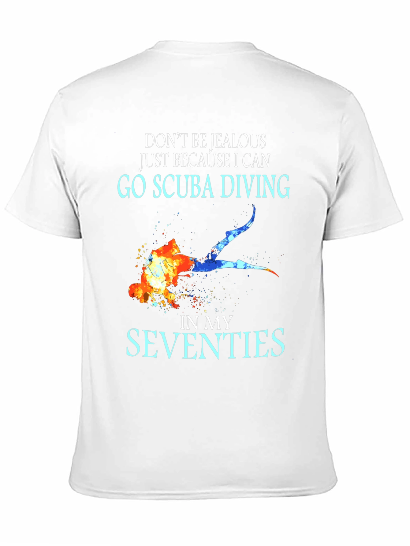 Scuba Diving Seventies T-Shirt