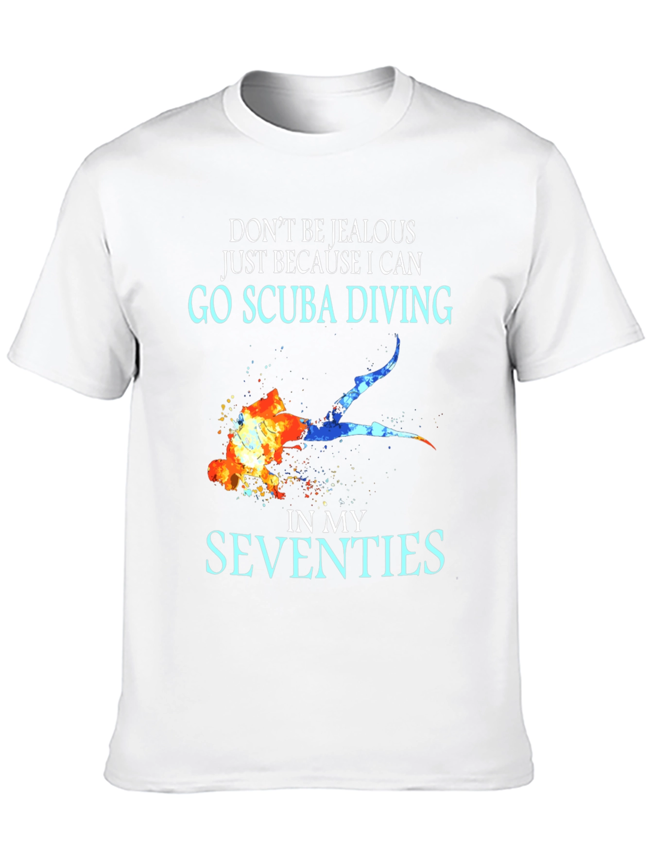 Scuba Diving Seventies T-Shirt