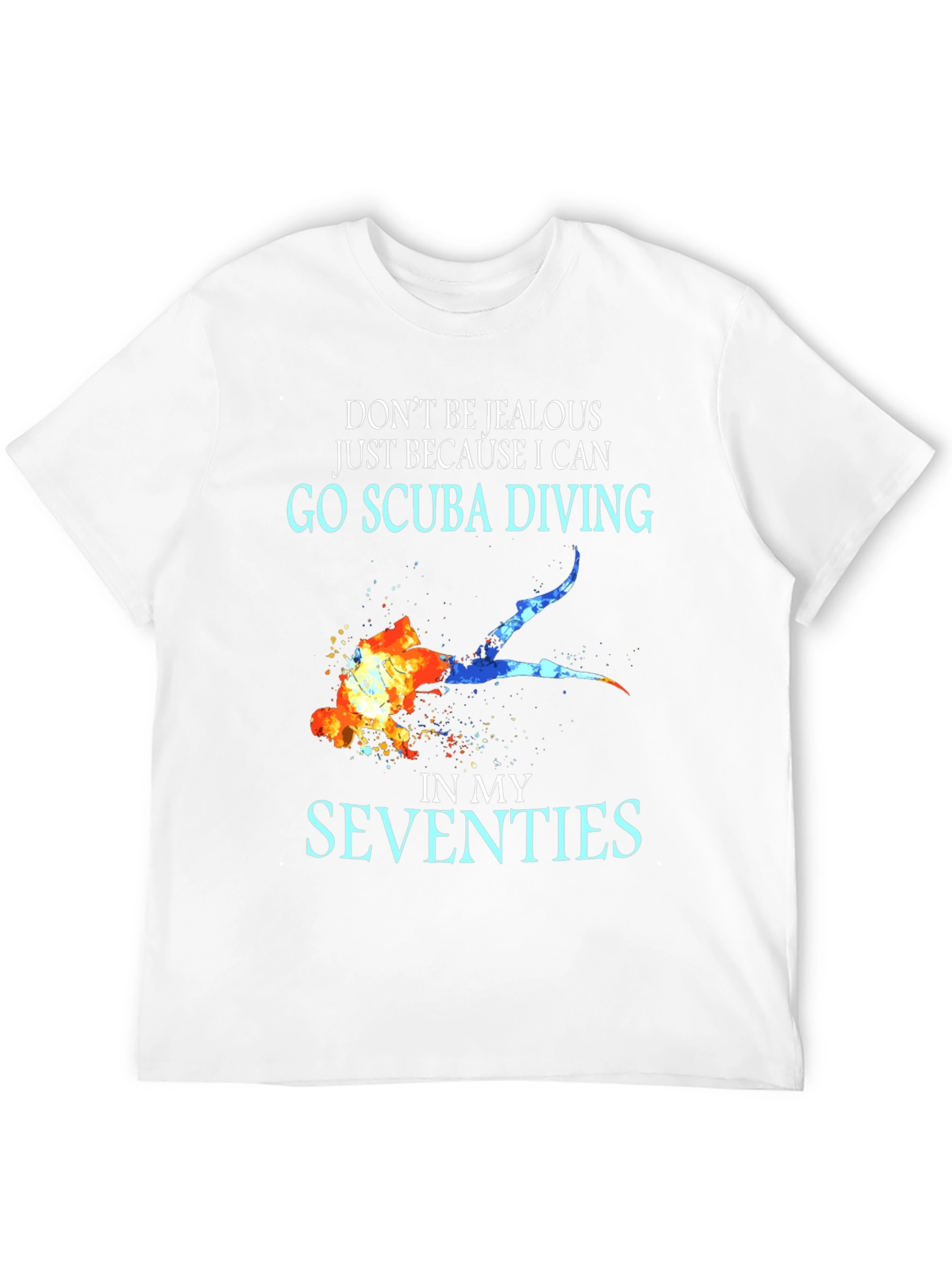 Scuba Diving Seventies T-Shirt