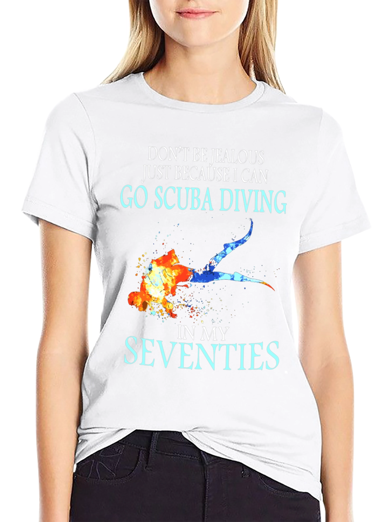 Scuba Diving Seventies T-Shirt