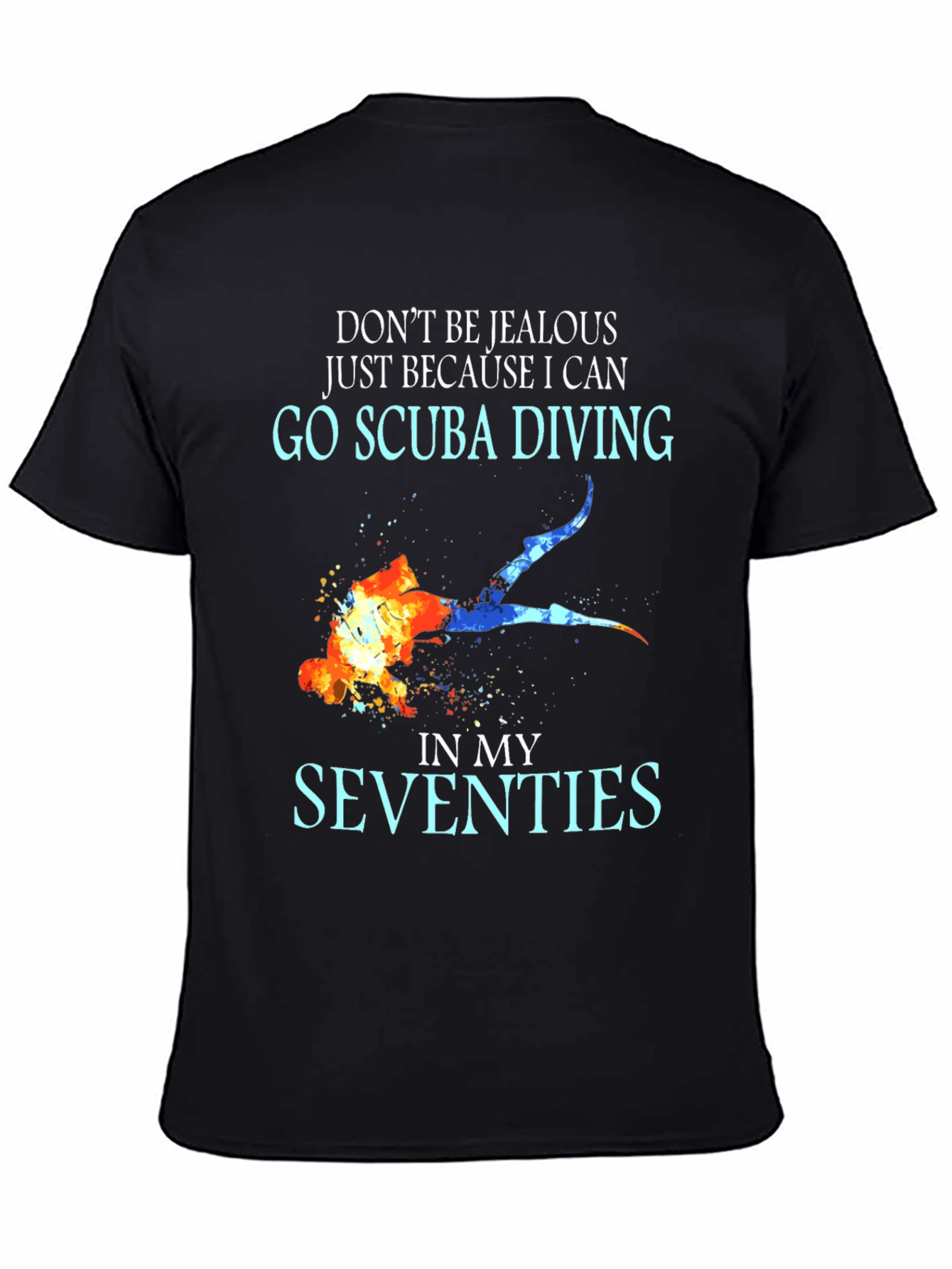 Scuba Diving Seventies T-Shirt