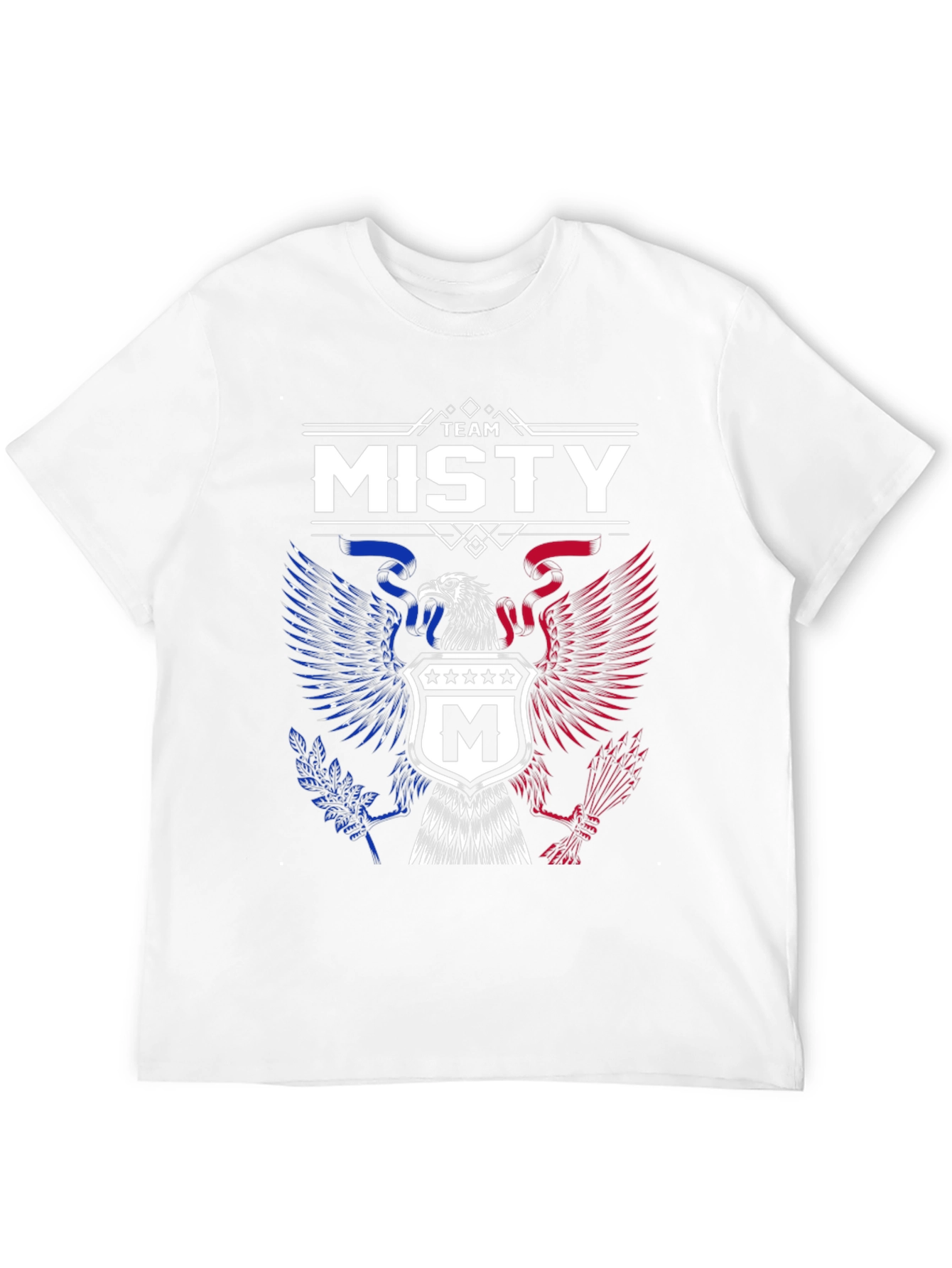 Team Misty Patriotic Eagle Crest T-Shirt