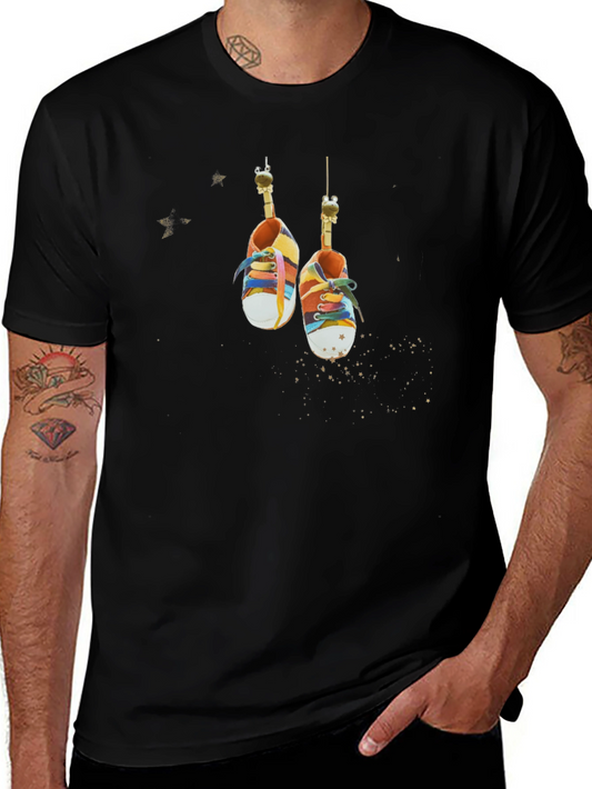 Shoes on a String T-Shirt - Quirky Fun!