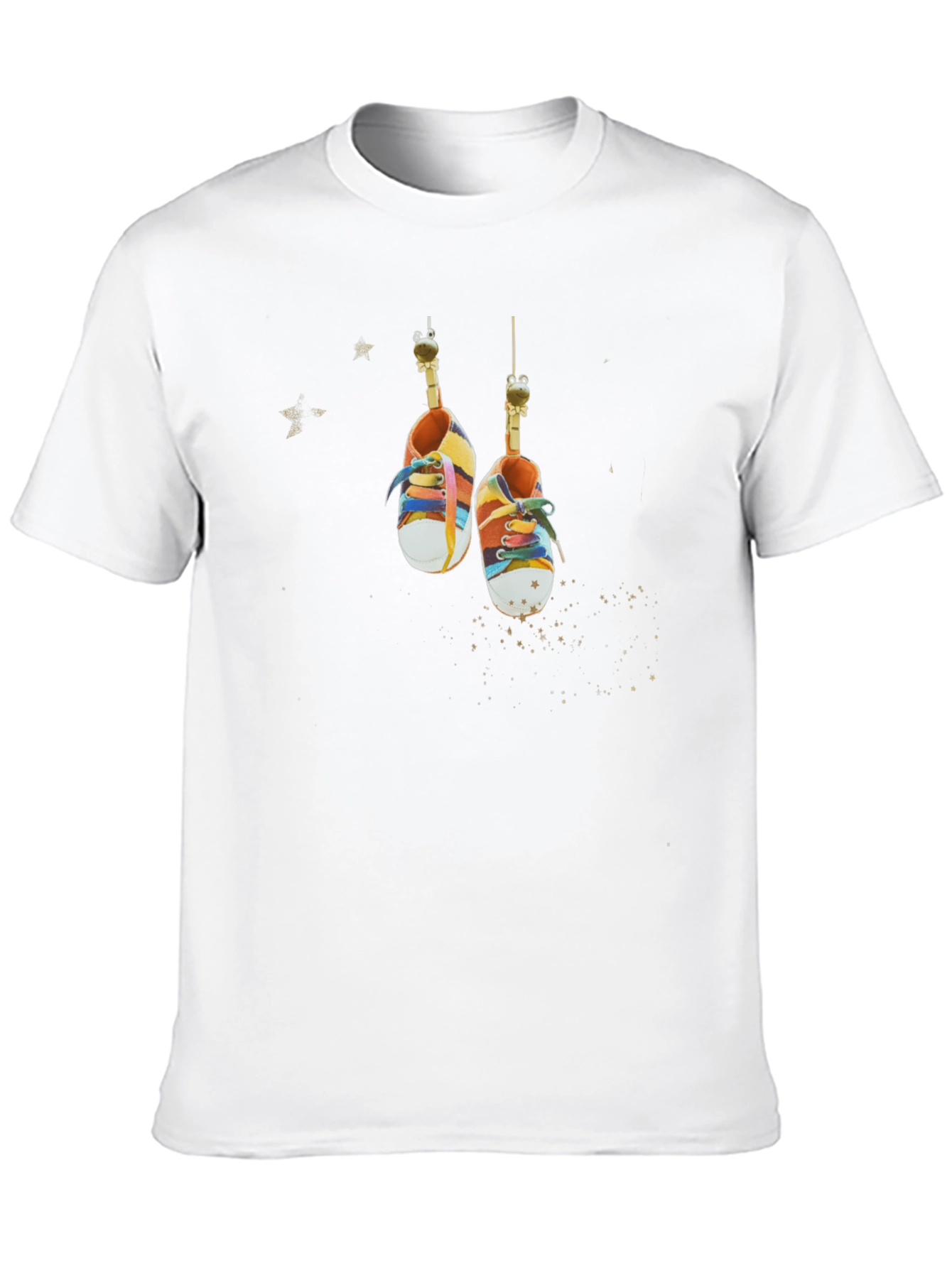 Shoes on a String T-Shirt - Quirky Fun!