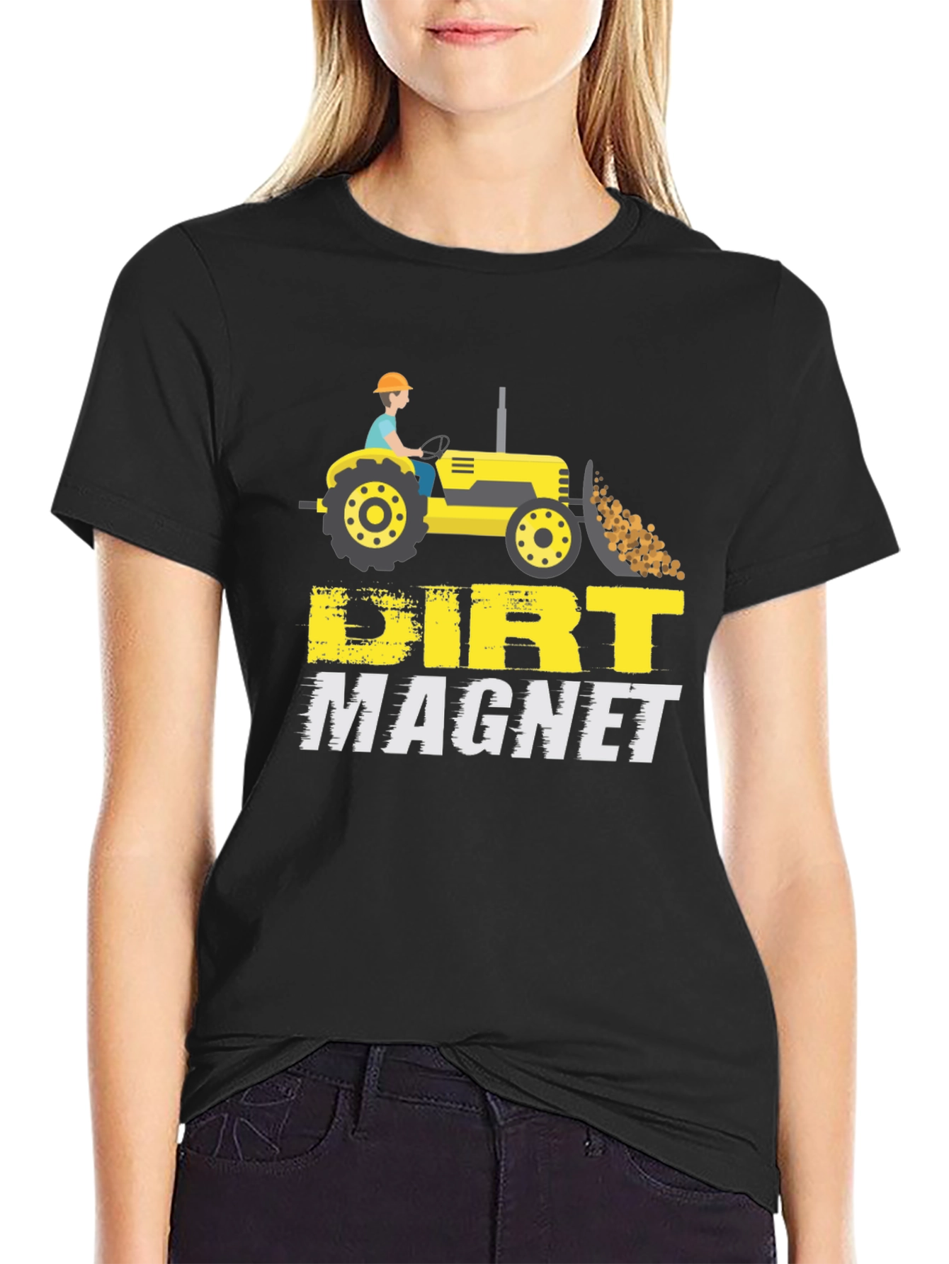 Dirt Magnet Tractor T-Shirt | Funny Farm Tee