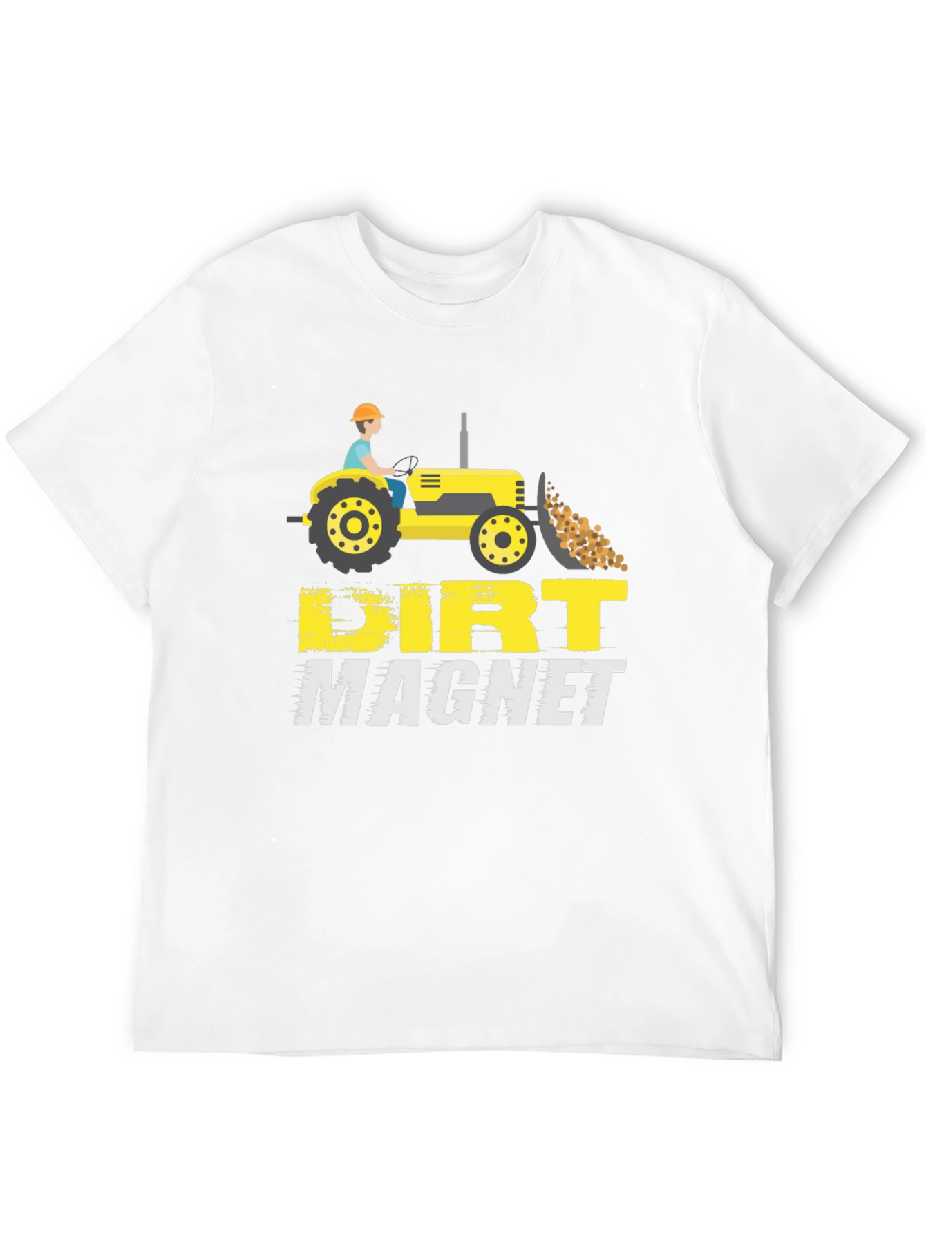Dirt Magnet Tractor T-Shirt | Funny Farm Tee