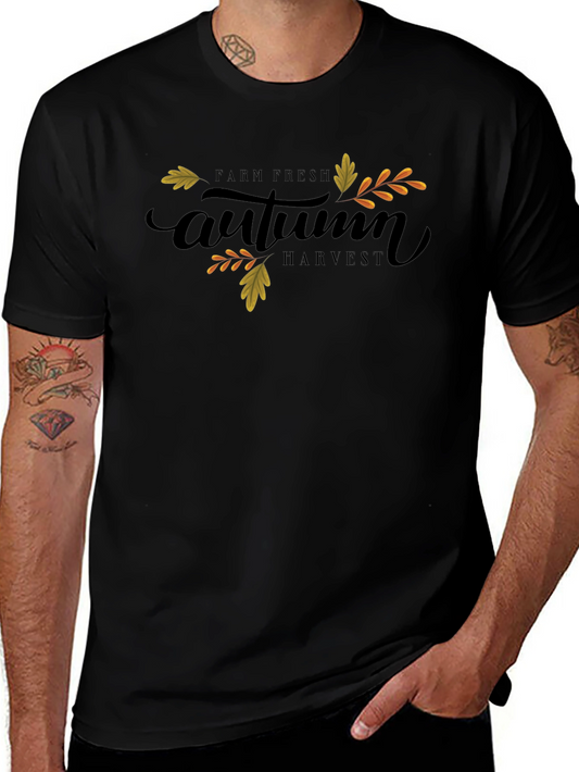 Autumn Harvest Graphic Tee - Farm Fresh Seasonal Shirt