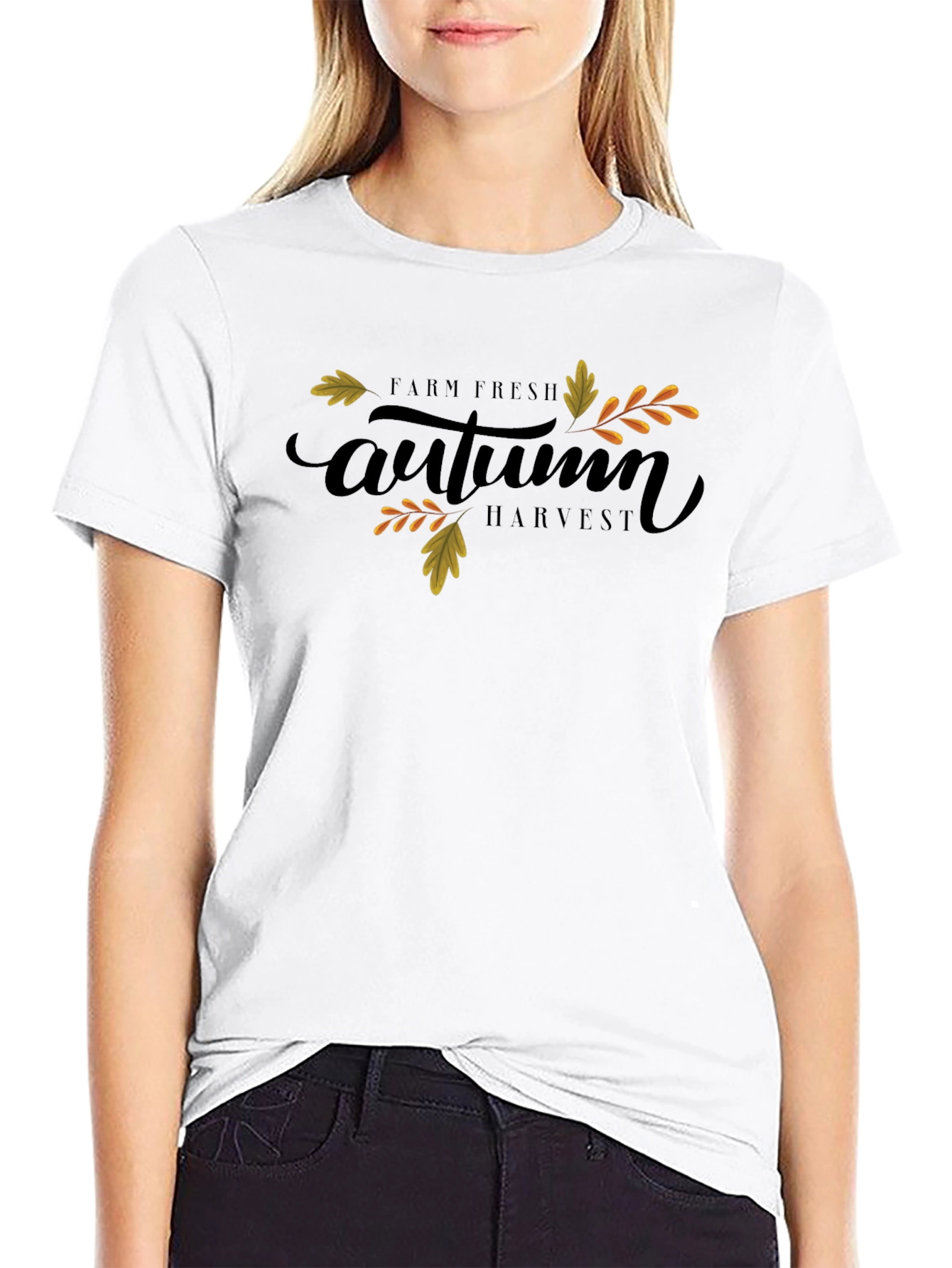 Autumn Harvest Graphic Tee - Farm Fresh Seasonal Shirt
