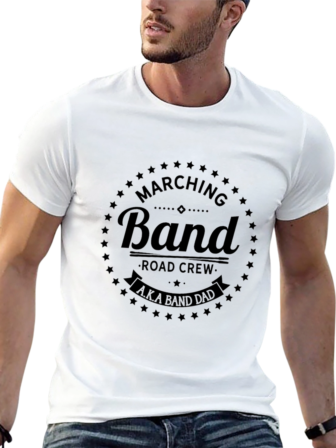 Marching Band Road Crew A.K.A Band Dad T-Shirt