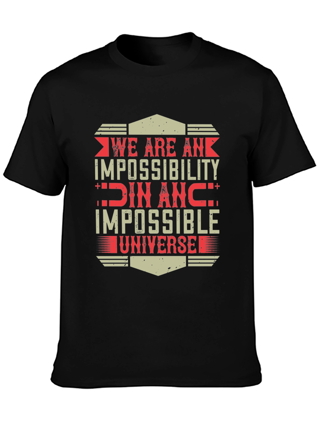 Impossibility in an Impossible Universe Graphic Tee